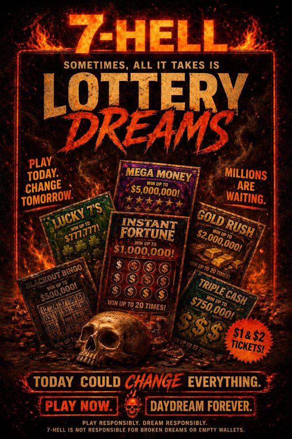 Lottery Dreams flyer