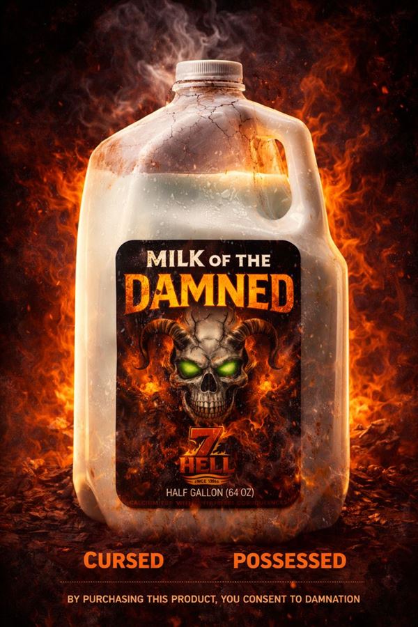Milk of the Damned flyer